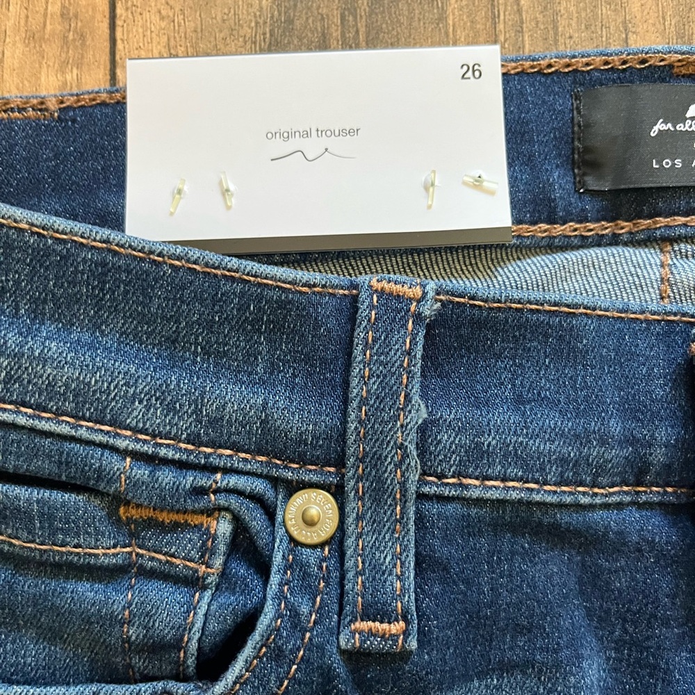 7 FOR ALL MANKIND DOJO Original Trouser Jeans 26 Wash XRT- SEE DESCRIPTION - Picture 4 of 15